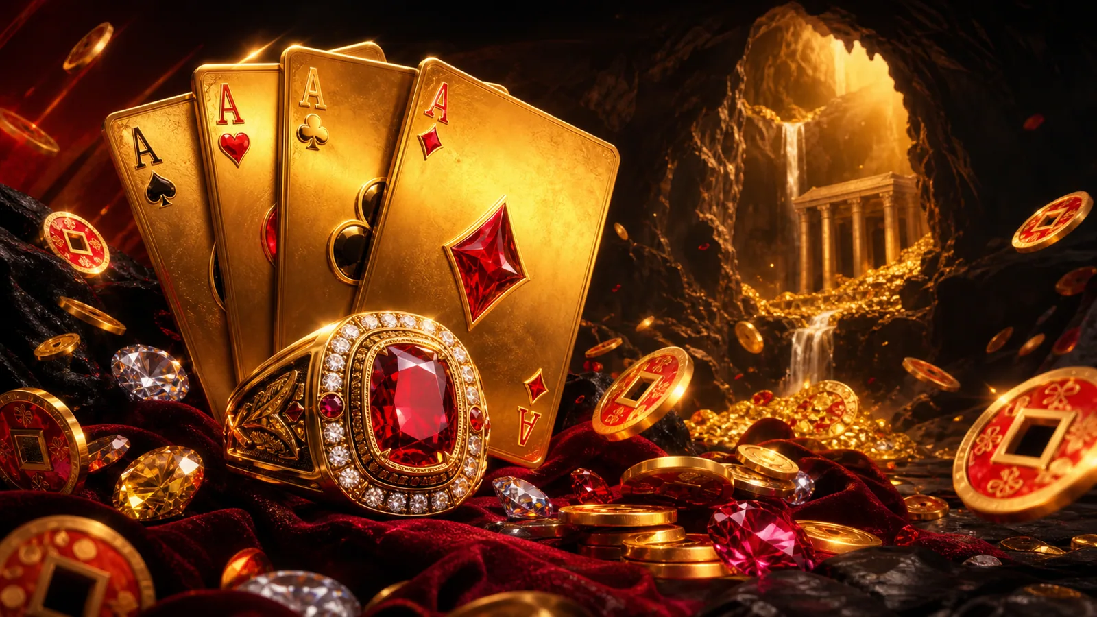 Original editorial artwork introducing JILI Games slot game themes
